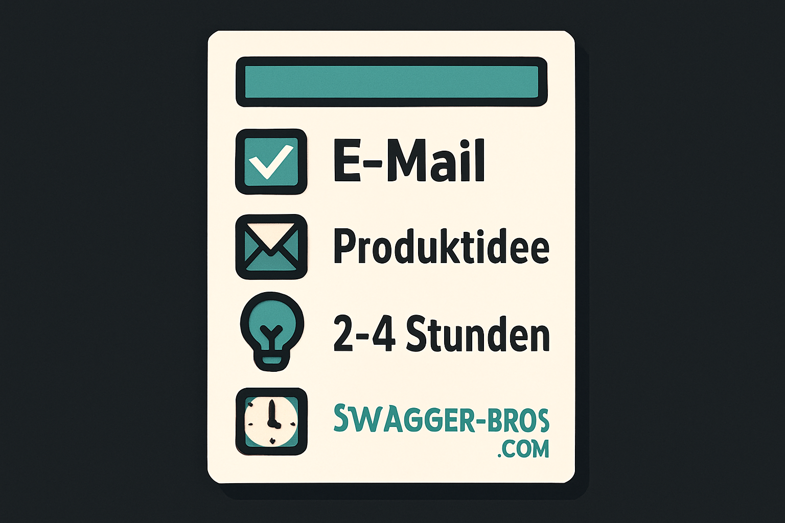 Checkliste für benötigte Dinge zum Erstellen eines Shopify Shops