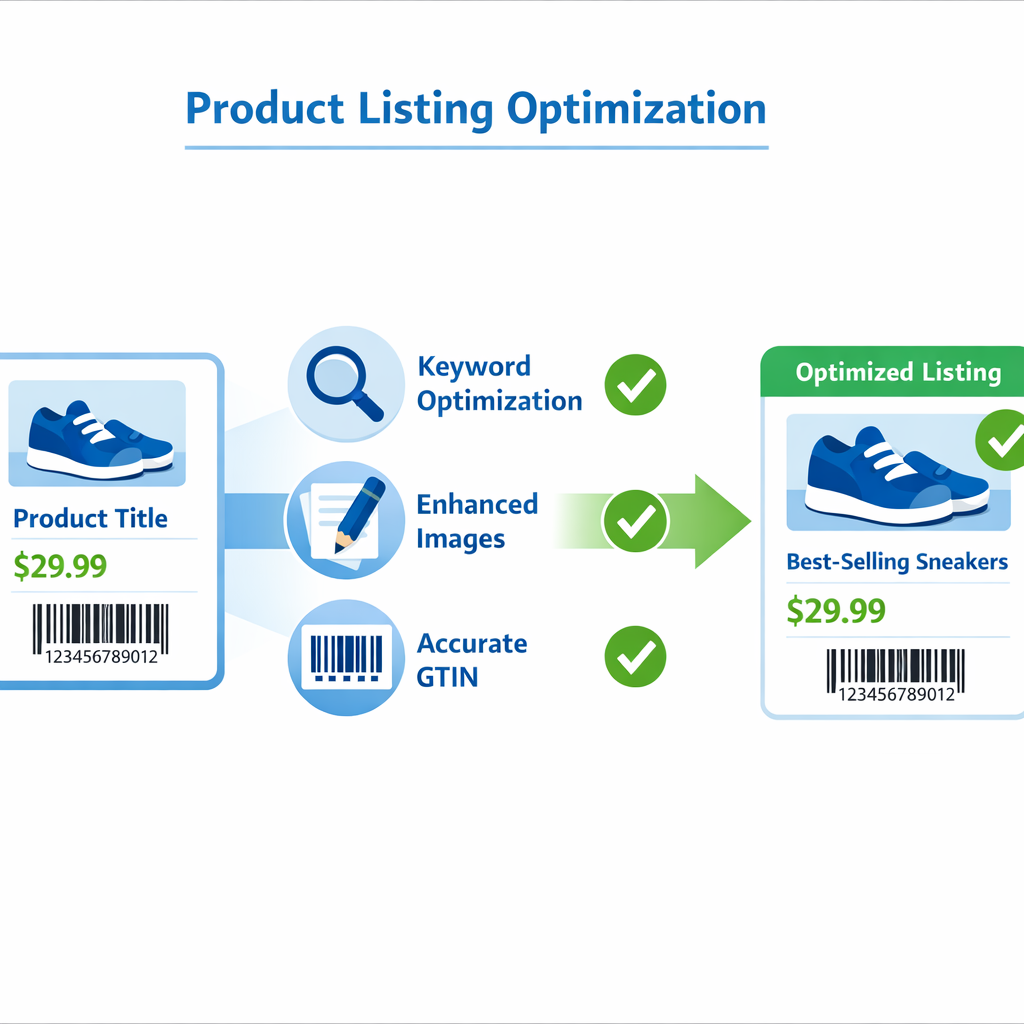 Google Shopping Feed Produktdaten mit GTIN optimieren