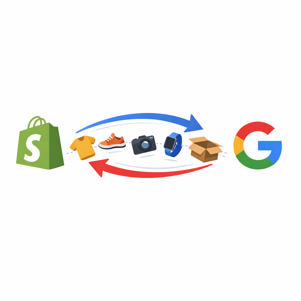 Shopify mit Google Merchant Center verbinden via Google YouTube App